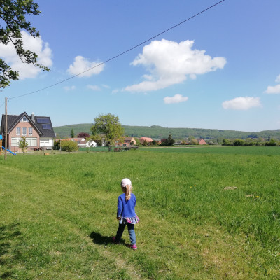 Auf dem Weg zum Garten